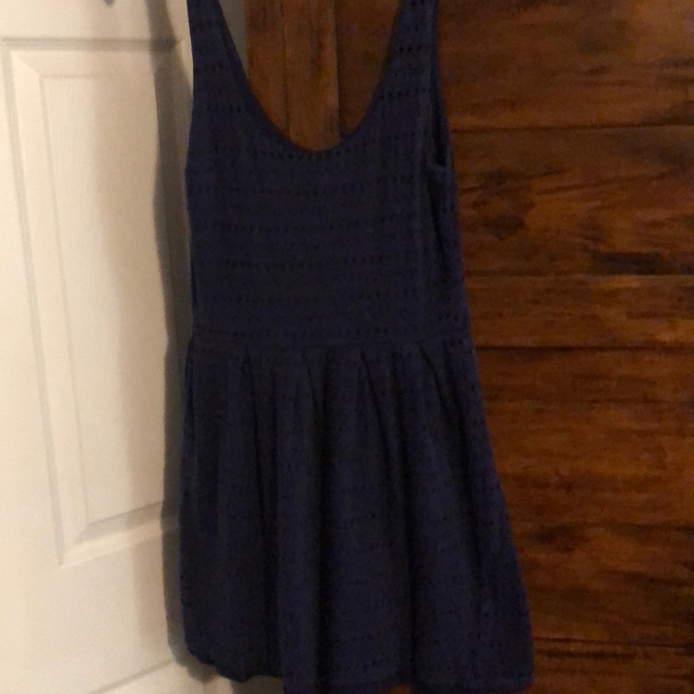 Blue dress